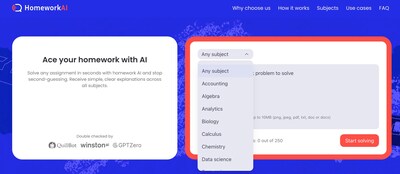 HomeworkAI Announces Free Browser-Based Homework Assistance for Students and Educators