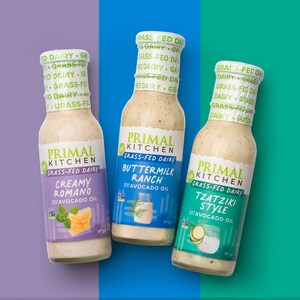 GRAZING GOOD: PRIMAL KITCHEN LAUNCHES FIRST-OF-ITS-KIND SALAD DRESSINGS MADE WITH GRASS-FED DAIRY