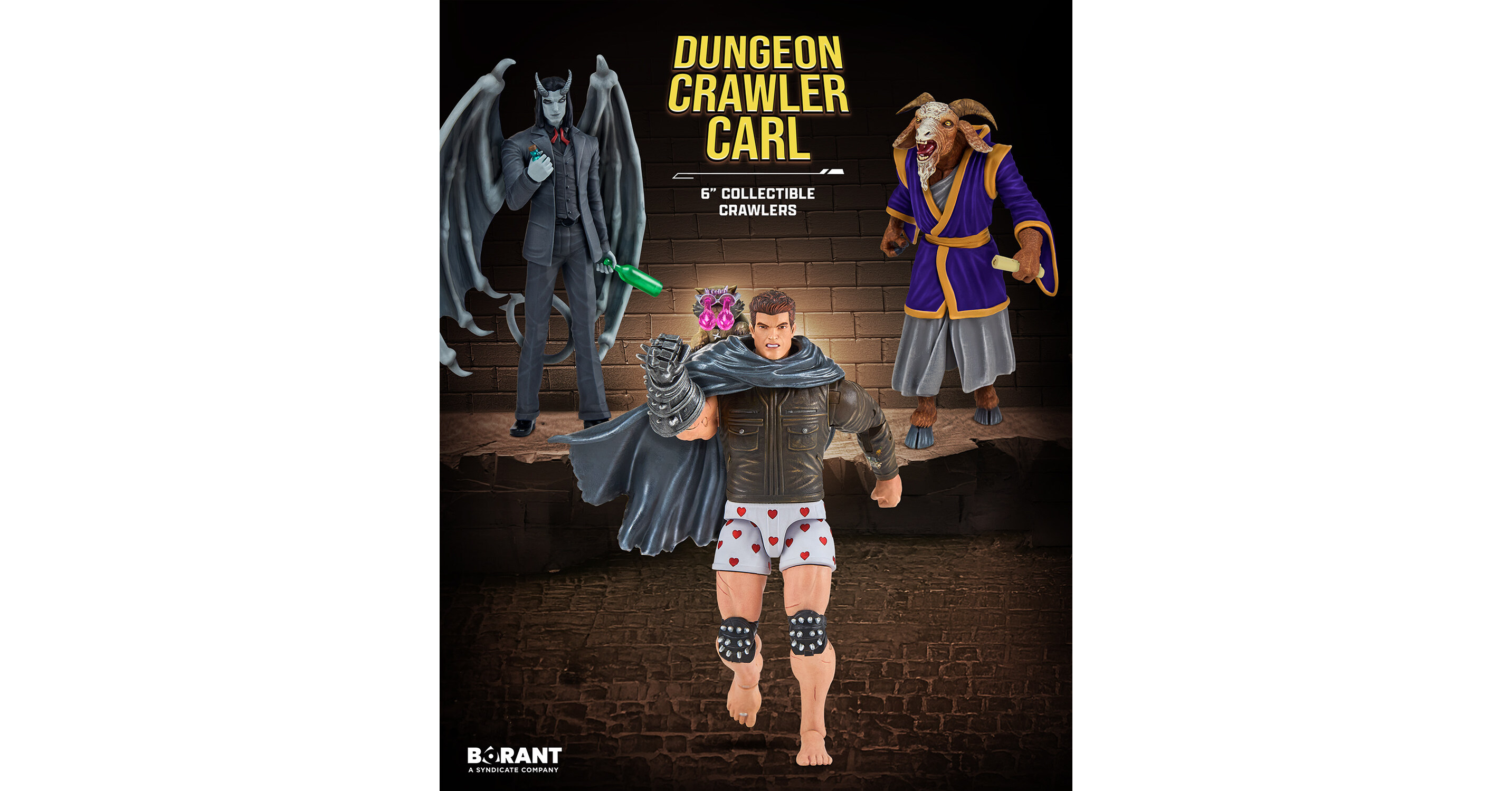 NEW ACHIEVEMENT! PLAYMATES TOYS DEBUTS DUNGEON CRAWLER CARL COLLECTIBLES AT TOY FAIR 2026