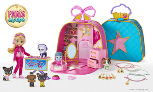Glam, Friendship and Collectability Sparkle in New Paris & Pups Toy Line from Playmates Toys