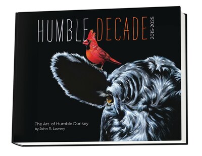 Artist John R. Lowery’s new book, “Humble Decade: The Art of Humble Donkey” is now available from Palmetto Publishing.