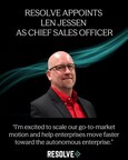 Resolve Appoints Len Jessen as Chief Sales Officer