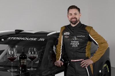 Three Finger Jack wine partners with NASCAR™ Cup Series driver Ricky Stenhouse Jr. for the 2026 race season.