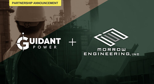 Guidant Power + Morrow Engineering logos