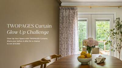 TWOPAGES Curtain Glow Up Challenge