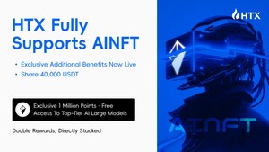 HTX and AINFT Collaborate to Build New Web3 AI Gateway, Offering Free Access to Leading AI Models and 40,000 USDT Prize Pool