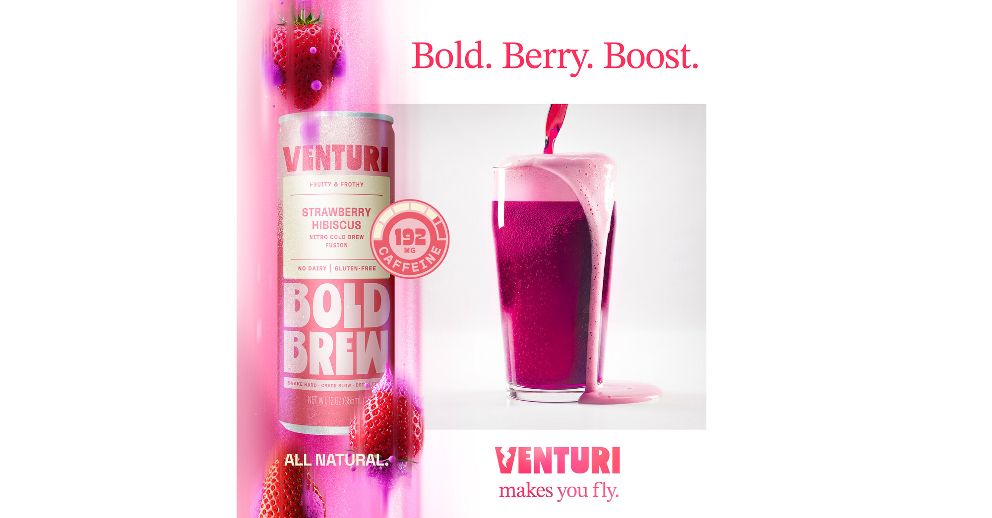Venturis Strawberry Hibiscus Nitro Bold Brew Is The New Performance Ritual