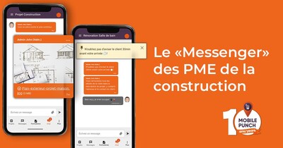 Le nouveau Mobile-Punch : Le Messenger des PME de construction enfin disponible! (Groupe CNW/Mobile-Punch)