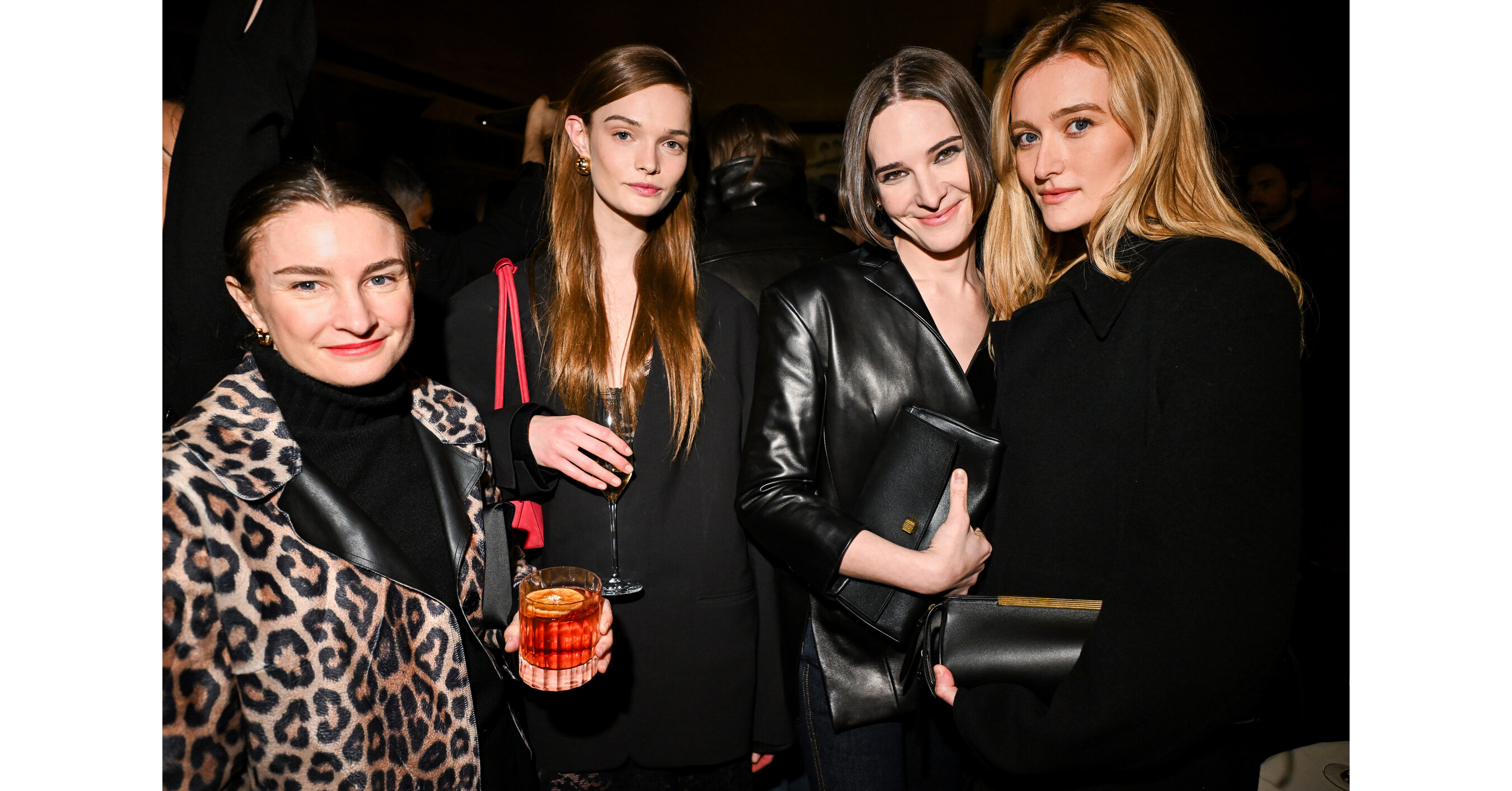 Mytheresa and Khaite hosted an intimate Valentines Day cocktail at the iconic Bemelmans Bar in New York City