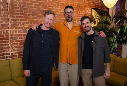 Left to right: David Lyndon (CTO), Tim Paris (CEO), and Chris Paver (COO), co-founders of Dataro, following the company's $14.28 million Series A announcement led by Blueprint Equity. The funding will support continued investment in Dataro's fundraising intelligence platform for nonprofit teams.