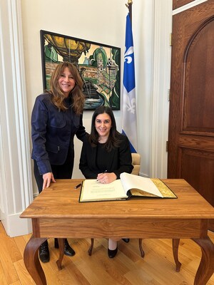 Nadine Koussa Affirmation (Groupe CNW/Commission des droits de la personne et des droits de la jeunesse)