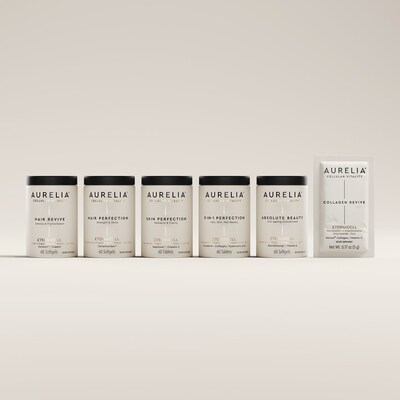 Aurelia Cellular Vitality Product Lineup