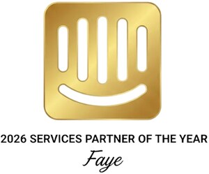 Faye Named Intercom's Services Partner of the Year at 2026 Sales Kickoff