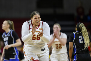 Iowa State center Audi Crooks leads the 2025-26 Allstate NACDA Winter Good Works Team, recognizing 20 student-athletes giving back to their communities