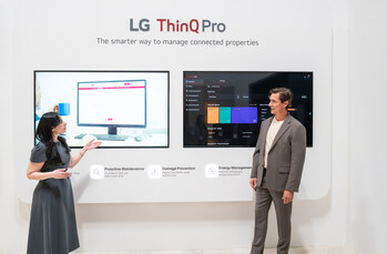 LG introduces appliance packages designed for residential developments, along with its space management platform for B2B customers, LG ThinQ Pro.