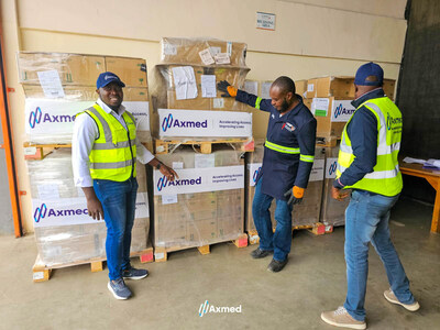 Members of Axmed’s Logistics and Regulatory teams working behind the scenes to ensure medicines ordered through the Marketplace reach customers safely, efficiently, and in full compliance.