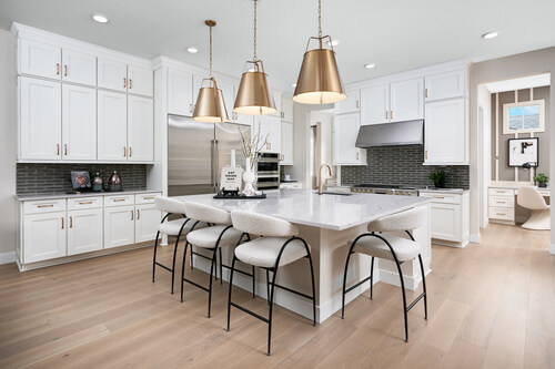 The Harmon is one of five stunning Richmond American floor plans available at The Apex at Cobblestone Ranch in Castle Rock, Colorado.