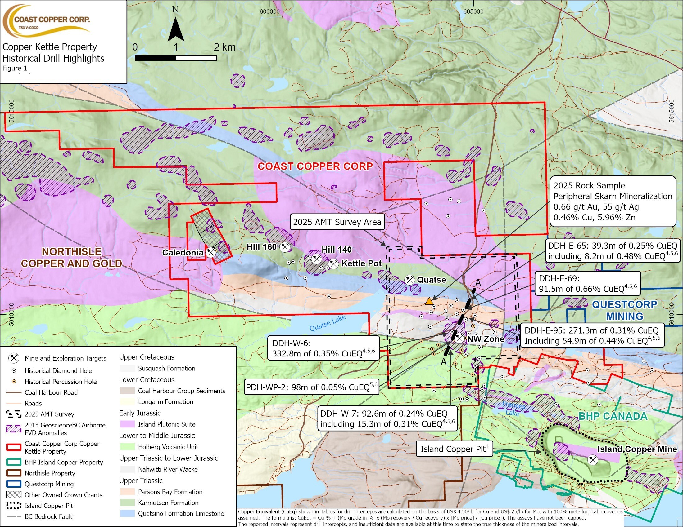 Figure 1 (CNW Group/Coast Copper Corp.)