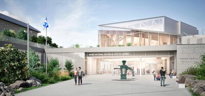 LA FONDATION DU MUSÉE NATIONAL DES BEAUX-ARTS DU QUÉBEC DÉVOILE LA DÉSIGNATION DU FUTUR PAVILLON DE LA CITÉ MUSÉALE   : ESPACE RIOPELLE -- PAVILLON MICHAEL AUDAIN