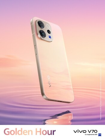 vivo V70 combines strength and premium design for a stylish new look.