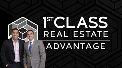 1st Class Real Estate Advantage brand identity representing franchise expansion and brokerage infrastructure growth across South Carolina and North Carolina.