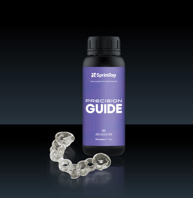 Precision Guide 3D printing resin from SprintRay