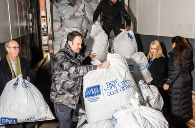 Coat Drive: Greater New York area auto dealers deliver thousands of coats to New York Cares for distribution to those in need.
