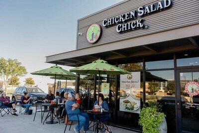 Exterior of Chicken Salad Chick Restaurant