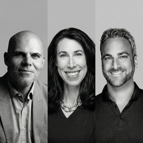 (left to right) Craig Tello, Senior Vice President, Content; Emily Tabak, Chief Legal Officer; Jordan Schlachter, Chief Partnership Officer (left to right) Craig Tello, Senior Vice President, Content; Emily Tabak, Chief Legal Officer; Jordan Schlachter, Chief Partnership Officer