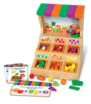 Learning Resources®' Mini Farmstand Sorting Set Wins 2026 Preschool Toy of the Year® Award
