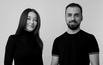 Kübra Gündoğan (CEO) [left] and Emre Çelik (CTO)