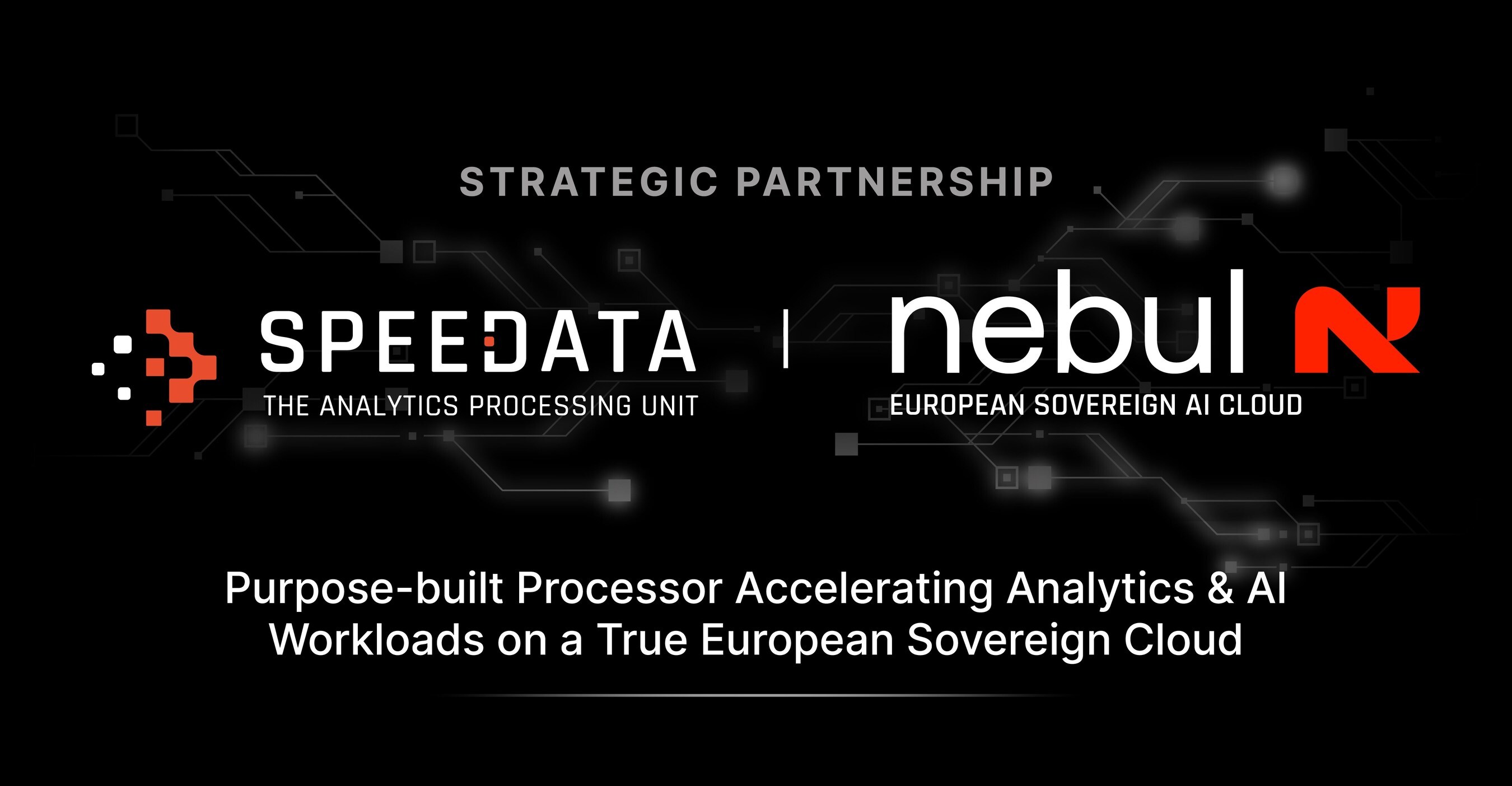 TechBeetle | Speedata, Creator of World's First Analytics Processing Unit (APU), Partners with Nebul to Bring High-Pe...