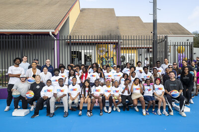 Representatives of the Belafonte TACOLCY Center, Icy Hot, Unrivaled and stars, Napheesa Collier and Kate Martin, gather for a group photo at the unveiling of Icy Hot’s newest Comeback Court at the Belafonte TACOLCY Center on Wednesday, Feb. 18, 2026, in Miami. The event was held in partnership with Icy Hot, the Official Recovery Partner of Unrivaled, and Unrivaled. (Jesus Aranguren/AP Content Services for Icy Hot) Representatives of the Belafonte TACOLCY Center, Icy Hot, Unrivaled and stars, Napheesa Collier and Kate Martin, gather for a group photo at the unveiling of Icy Hot’s newest Comeback Court at the Belafonte TACOLCY Center on Wednesday, Feb. 18, 2026, in Miami. The event was held in partnership with Icy Hot, the Official Recovery Partner of Unrivaled, and Unrivaled. (Jesus Aranguren/AP Content Services for Icy Hot)