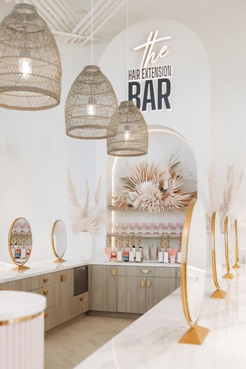 The Hair Extension Bar salon.