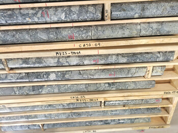 Figure 2: Hole DD-01 Hydrothermal Breccia Photos