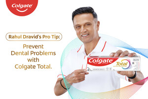 Rahul Dravid Endorses Colgate Total to Champion Oral Health as a Performance Edge