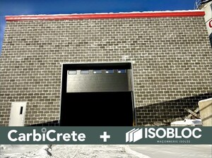 Les solutions combinées de CarbiCrete et Isobloc décarbonisent la construction