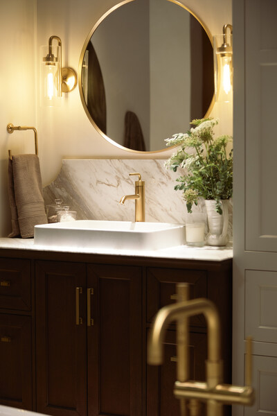 KOHLER WasteLAB Vox Sink in Eggshell