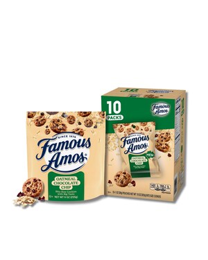 Famous Amos Introduces a Twist on a Famous Favorite with New Oatmeal Chocolate Chip Cookies