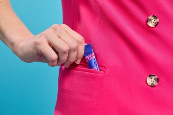 Buzz Bomb Caffeine packs are compact and easy to bring on-the-go.