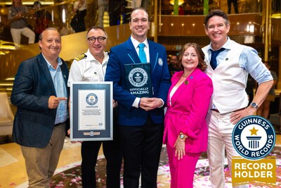 Princess Cruises Celebrates National Margarita Day by Breaking The GUINNESS WORLD RECORDS™ Title for Most Margaritas Sold in 8 Hours
