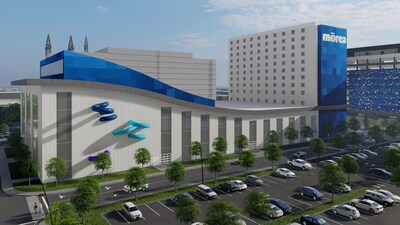 Investissement Ray Junior ouvre les opportunités commerciales du futur Mōrea Parc Aquatique à Cité Mirabel (Groupe CNW/Investissement Ray Junior)