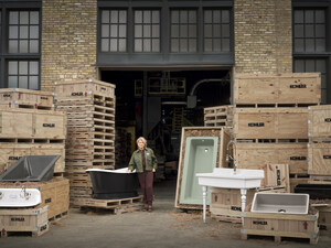 Martha Stewart Steps Inside the Kohler Foundry to Showcase Craft of Enameled Cast Iron
