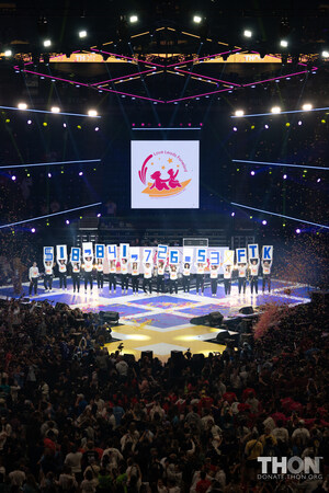 PENN STATE THON™ DELIVERS RECORD $18,841,726.53 FOR CHILDHOOD CANCER RESEARCH AND CARE