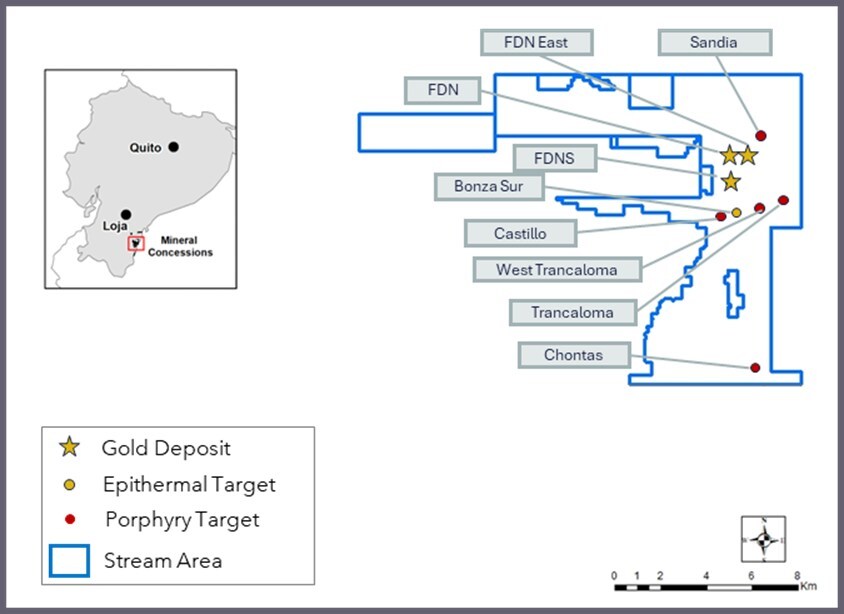 Figure 2: Stream Area (CNW Group/LunR Royalties Corp.) Figure 2: Stream Area (CNW Group/LunR Royalties Corp.)