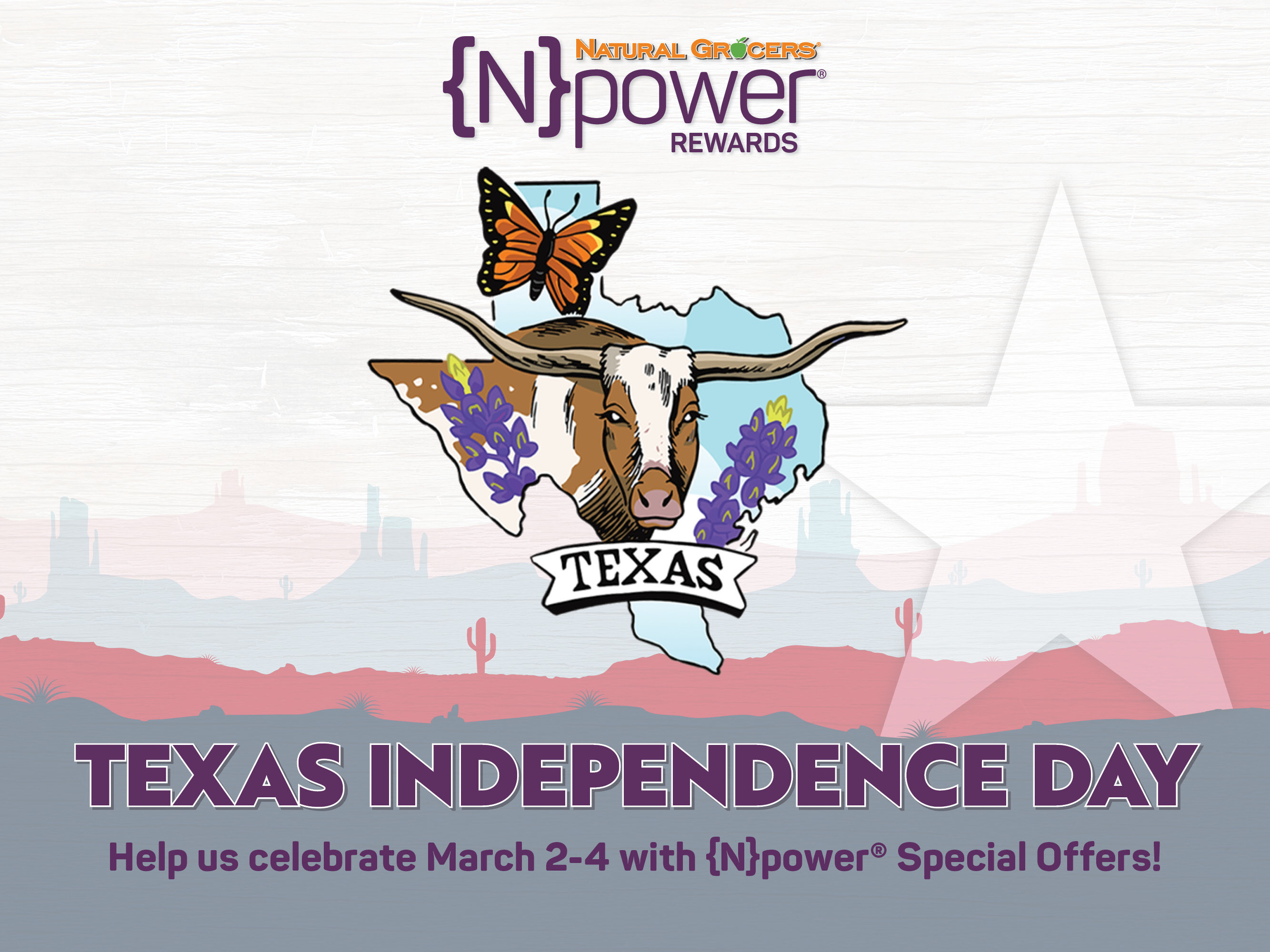 Natural Grocers® Celebrates Texas Independence Day With a Special Gift and Savings Mar. 2-4, 2026