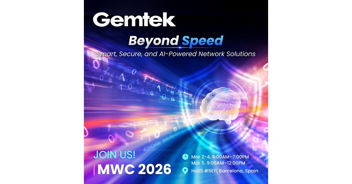 Gemtek Unveils Wi-Fi 8 Vision at MWC 2026, Advancing Intelligent, AI-Driven Connectivity