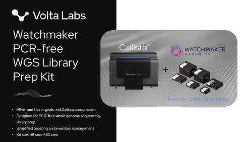 Callisto Complete Kit for DNA EF Library Prep (Powered by Watchmaker)