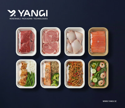 Dry Formed Fiber Based Food Tray Produced in Yangi's Dry Forming Technology, CelleraÂ®.