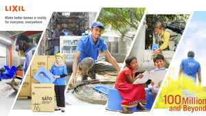 LIXIL Reaches Major Milestone in Impact Strategy, Improving Sanitation and Hygiene for 103 Million People Globally
